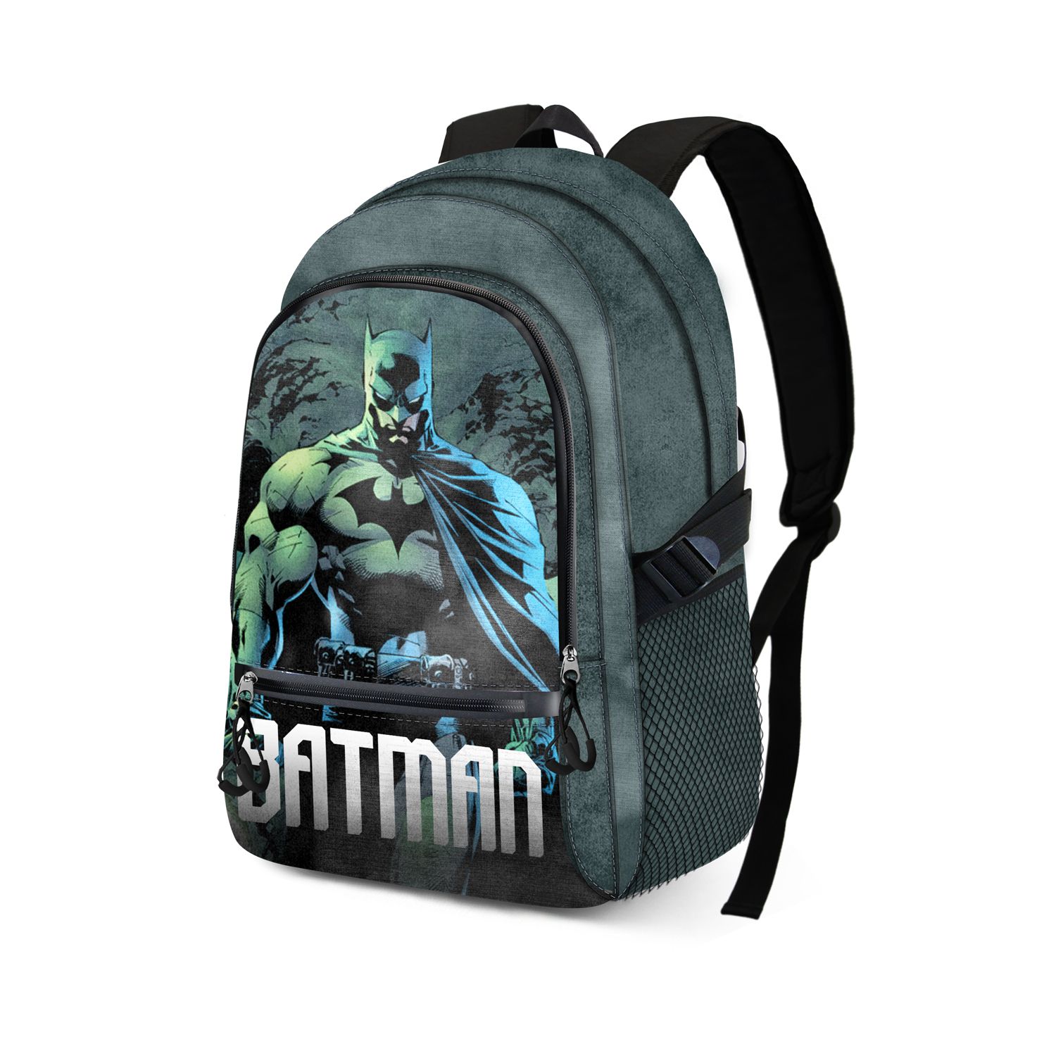 FAN Fight Backpack, Ежедневна раница Батман, Аркхам, Karactermania