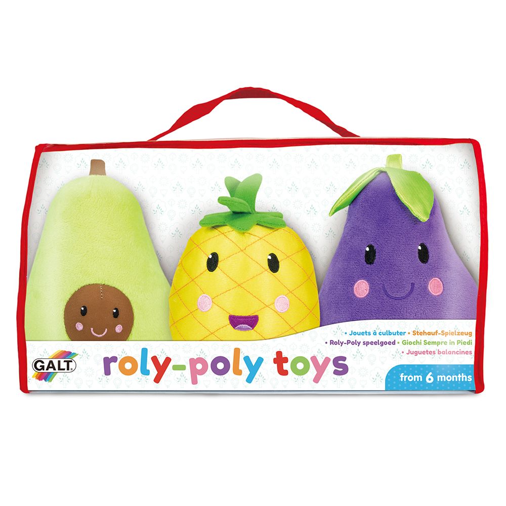 Galt Toys, Бебешка роли поли играчка - плодове и зеленчуци невеляшки