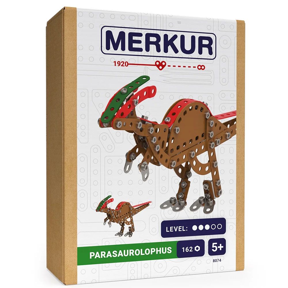 Merkur, Метален конструктор, Динозаври, Паразауролоф, 162 части