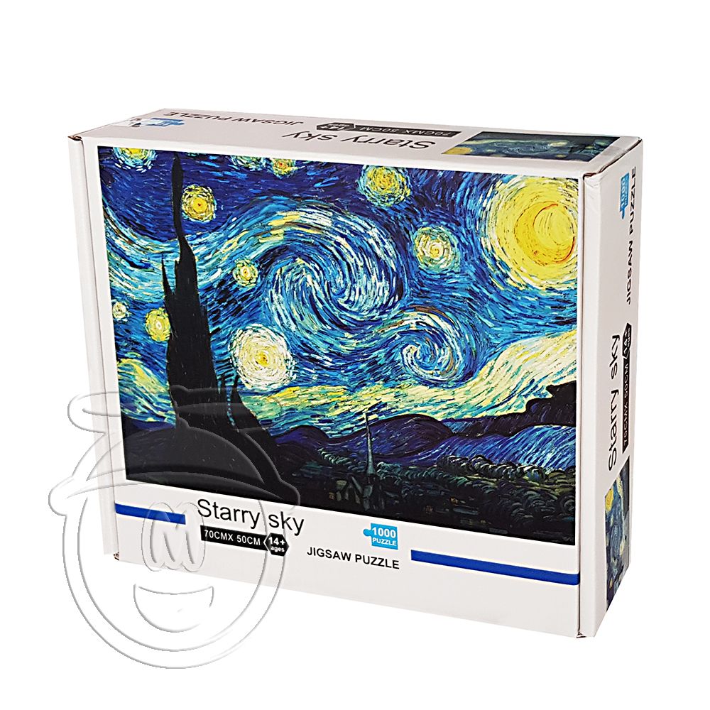 HAO XIANG, Звездна нощ, Винсент ван Гог, пъзел 1000 части