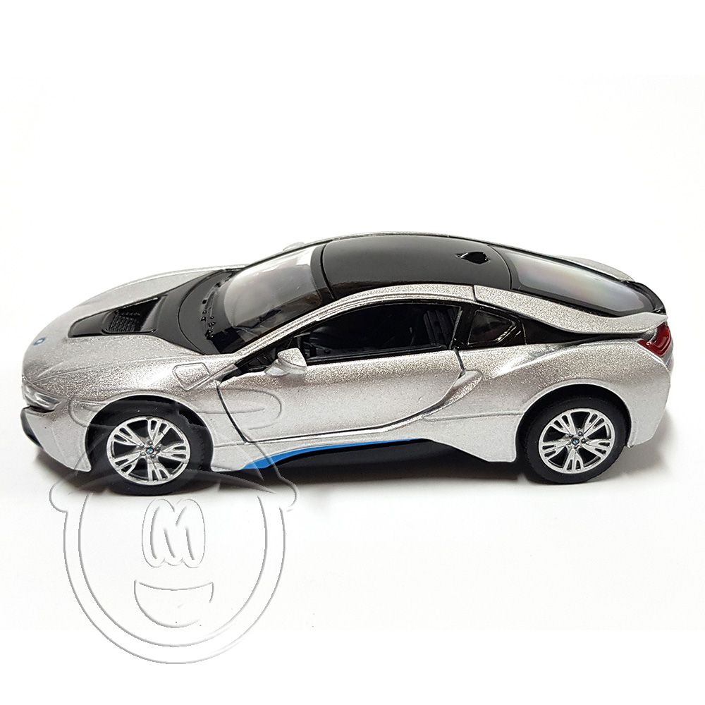 Метална кола BMW 8i, сива