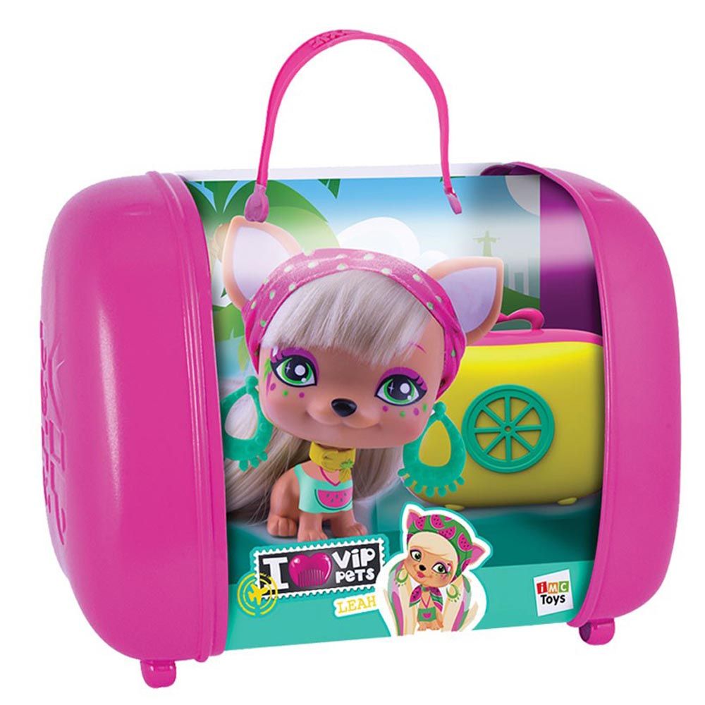 IMC TOYS, VIP PETS 71149, Домашен любимец ЛЕА, Пътешествие в Бразилия