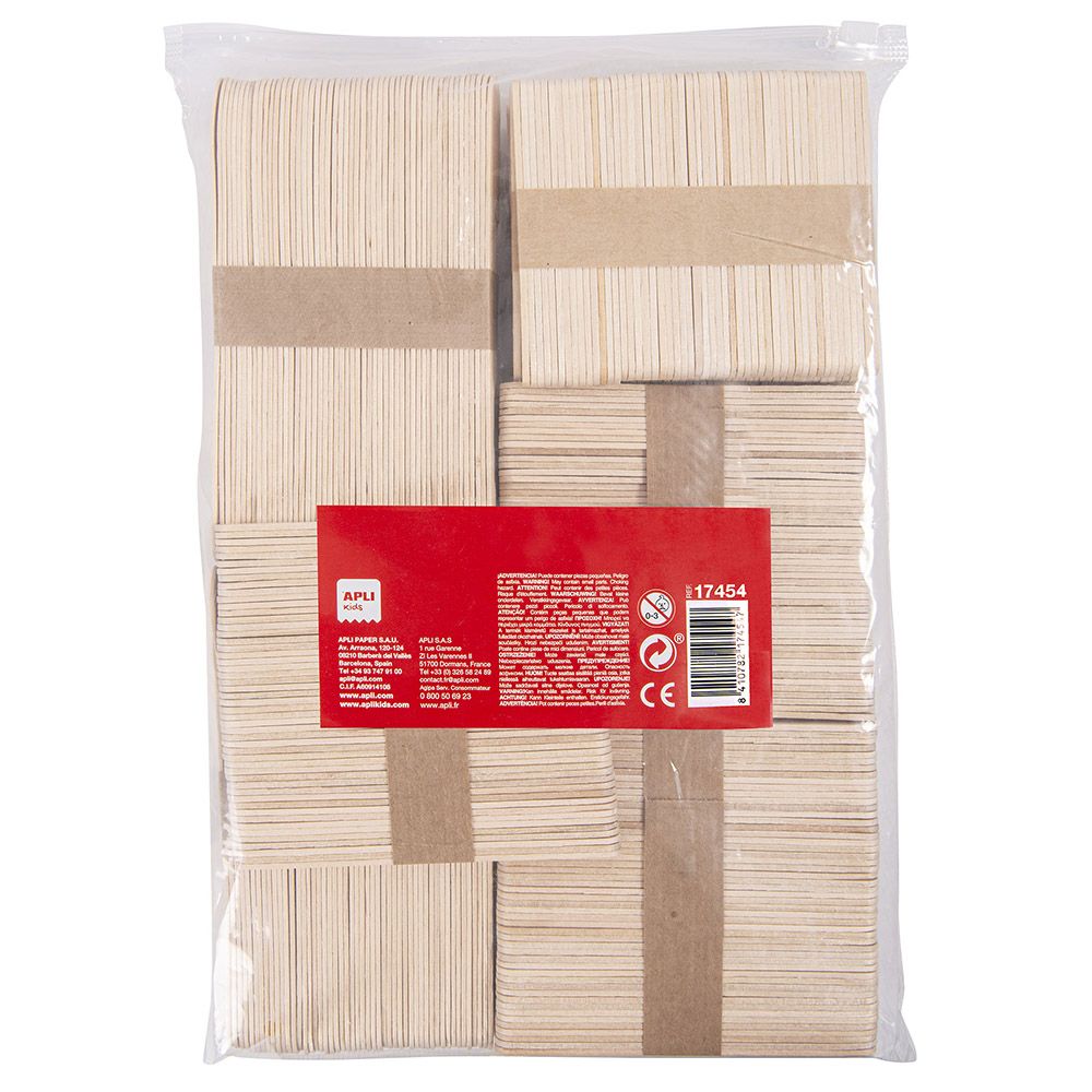 Дървени пръчици за декорация, МAXI, 800 броя