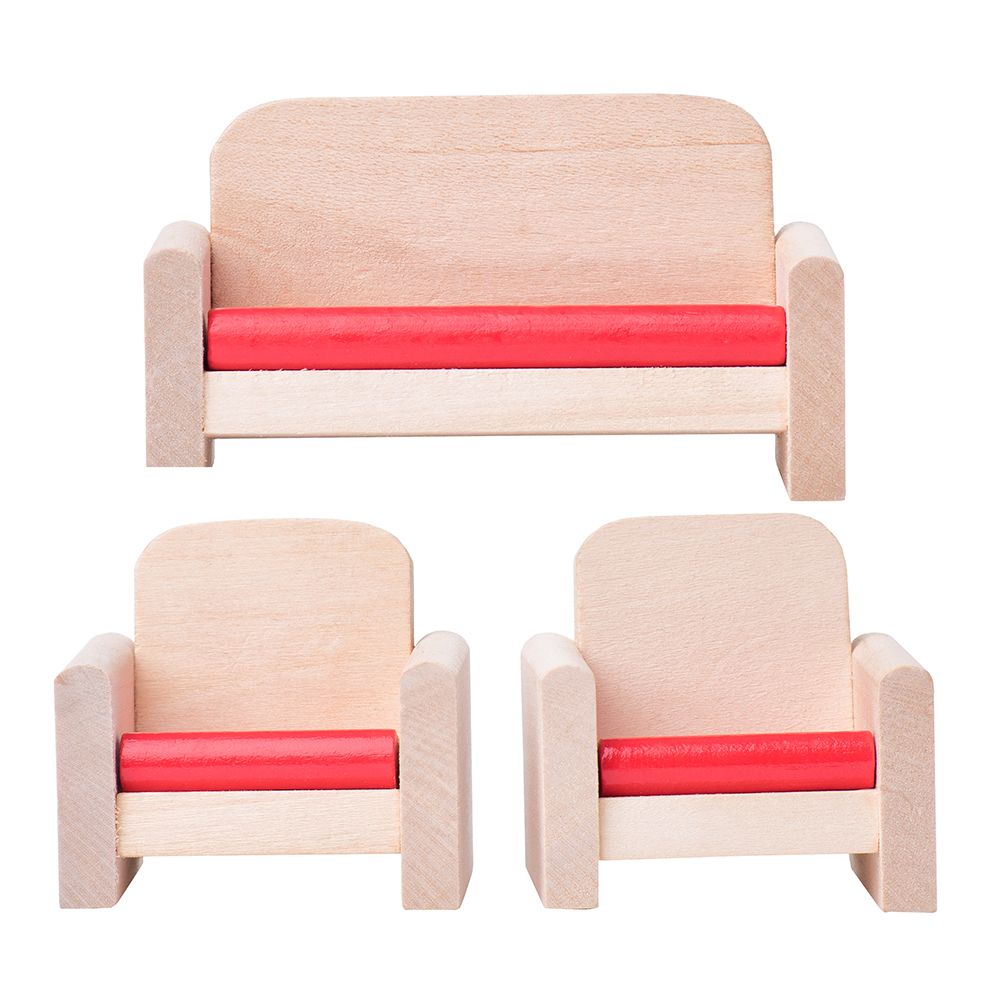 Триетажна дървена къща, с тераса, Комфорт