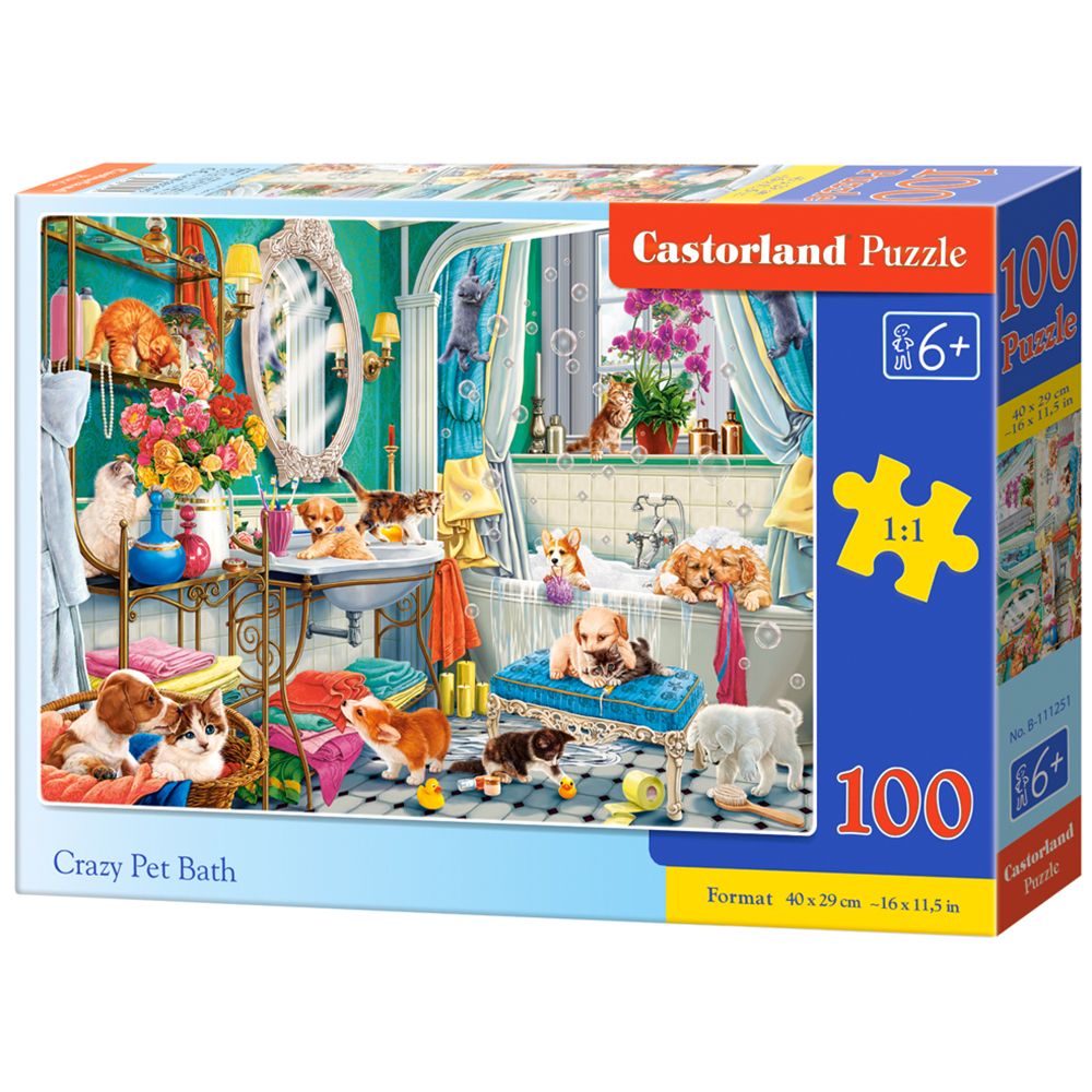 Castorland, Щури животинки, пъзел 100 части