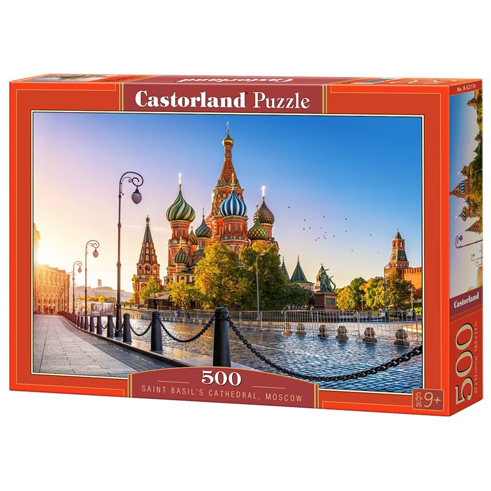 Castorland, Храм Св. Василий Блажени, Москва, пъзел 500 части
