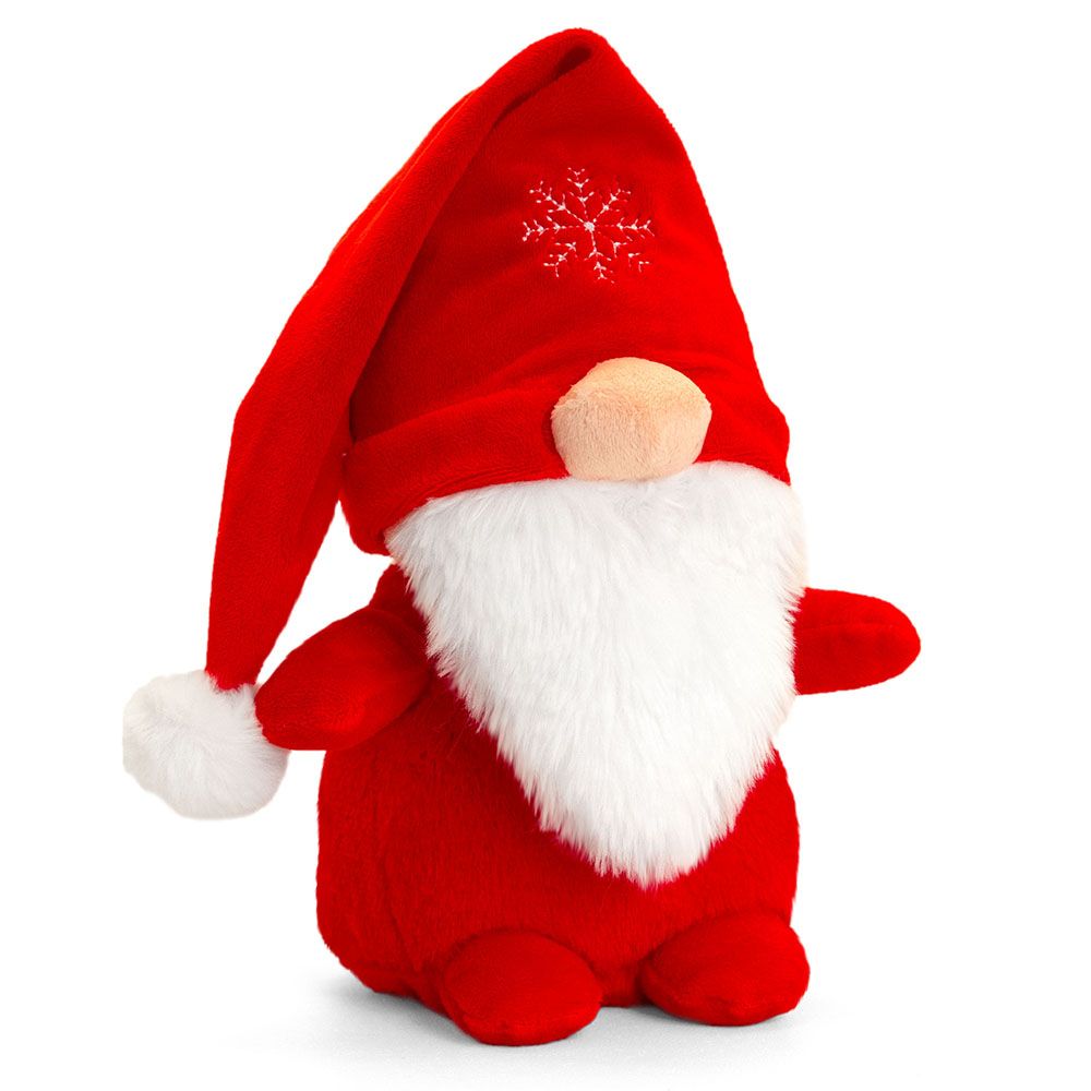 Коледен гном, плюшена играчка, 15 см