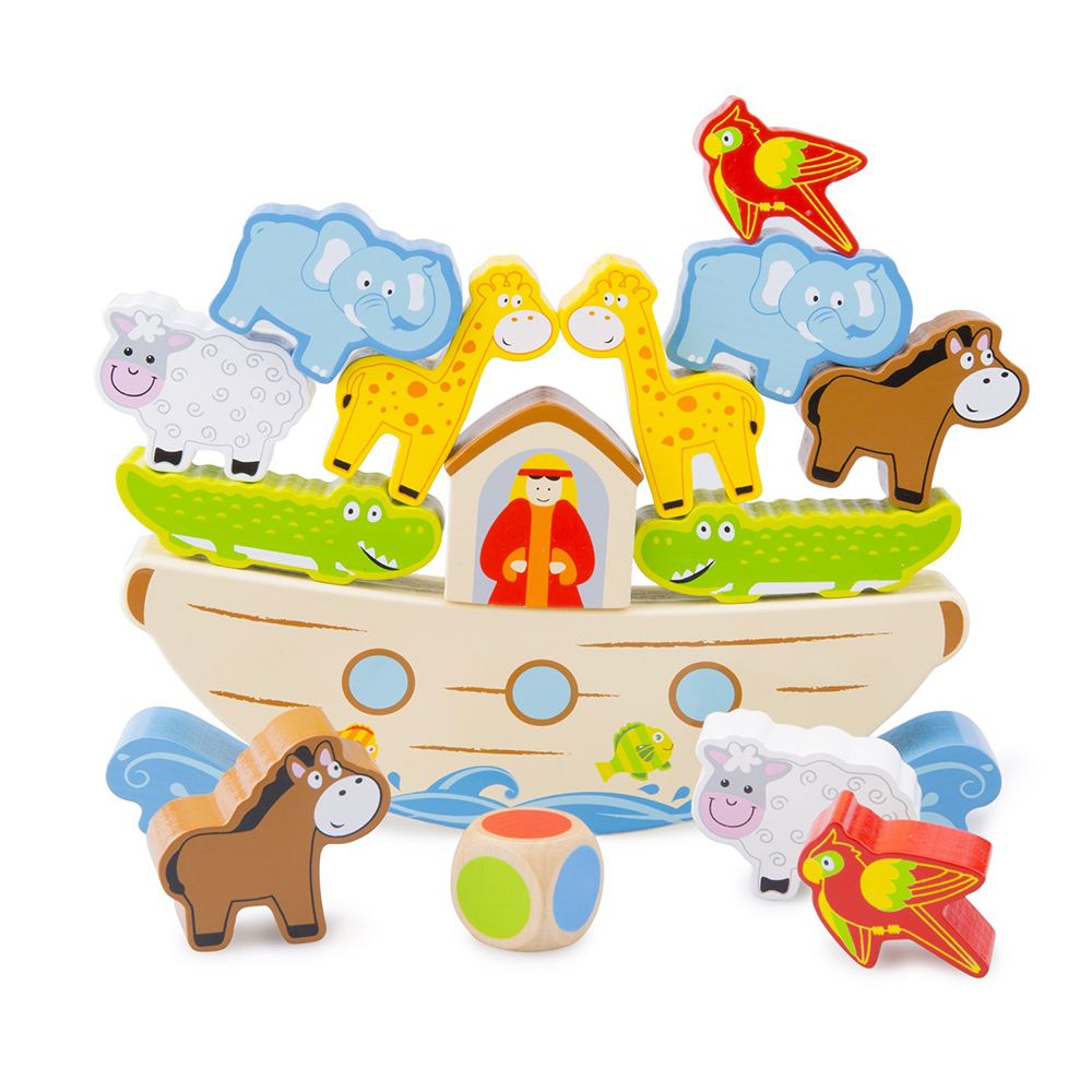 New Classic Toys, Дървена игра за баланс, Ноев ковчег