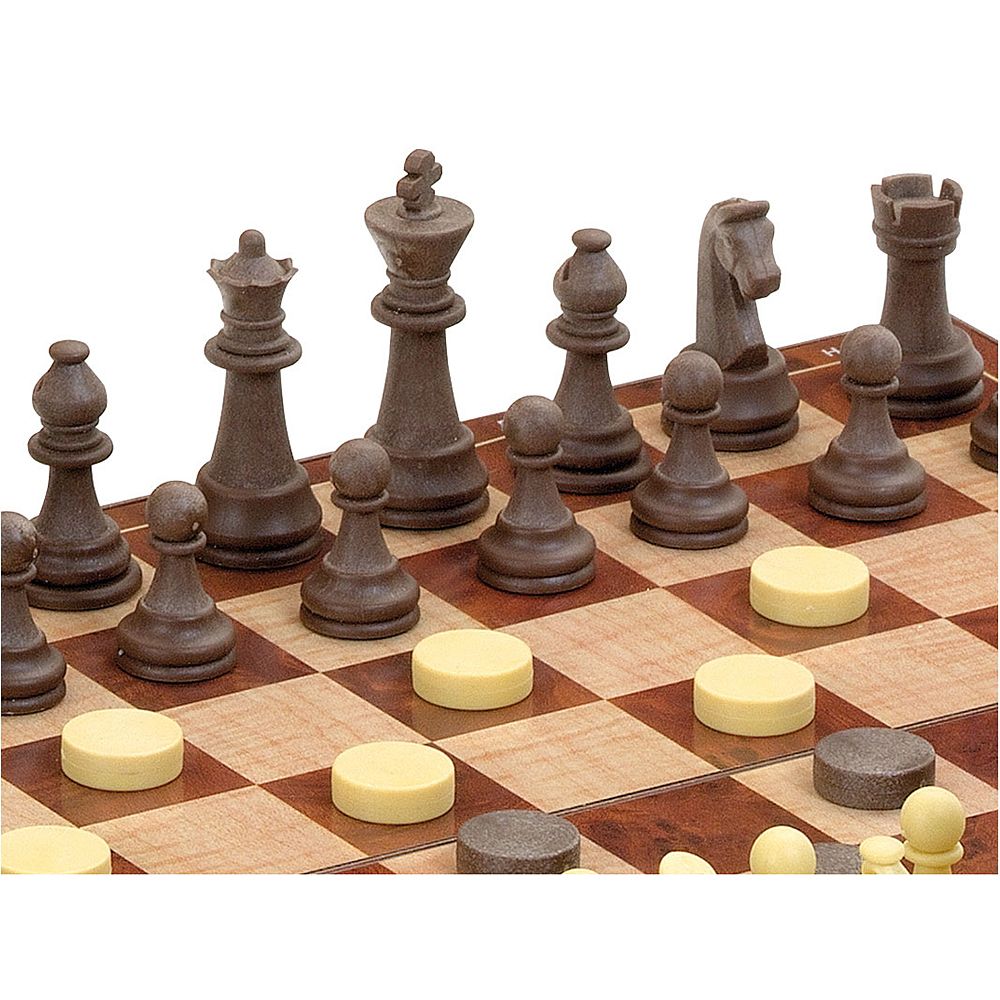 Магнитна игра, Шах и дама, голяма, 32 x 32