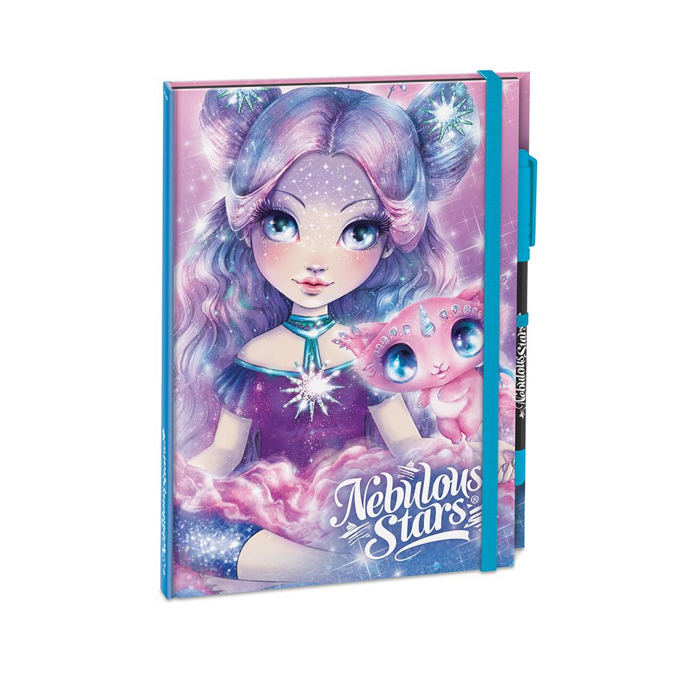 Луксозен тефтер с черни страници, Звездни принцеси, асортимент