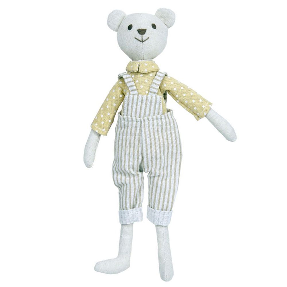 The Puppet Company, Мече момченце, с риза и гащеризон, 30 см