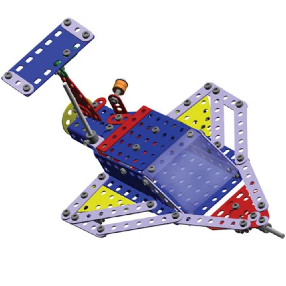 Метален конструктор, Космически кораби, 10 в 1, 195 части