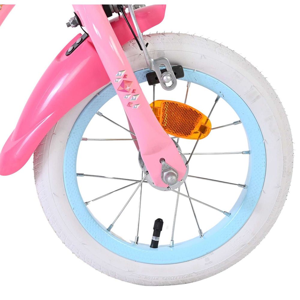 Детски велосипед с помощни колела, Disney Princess,12 инча