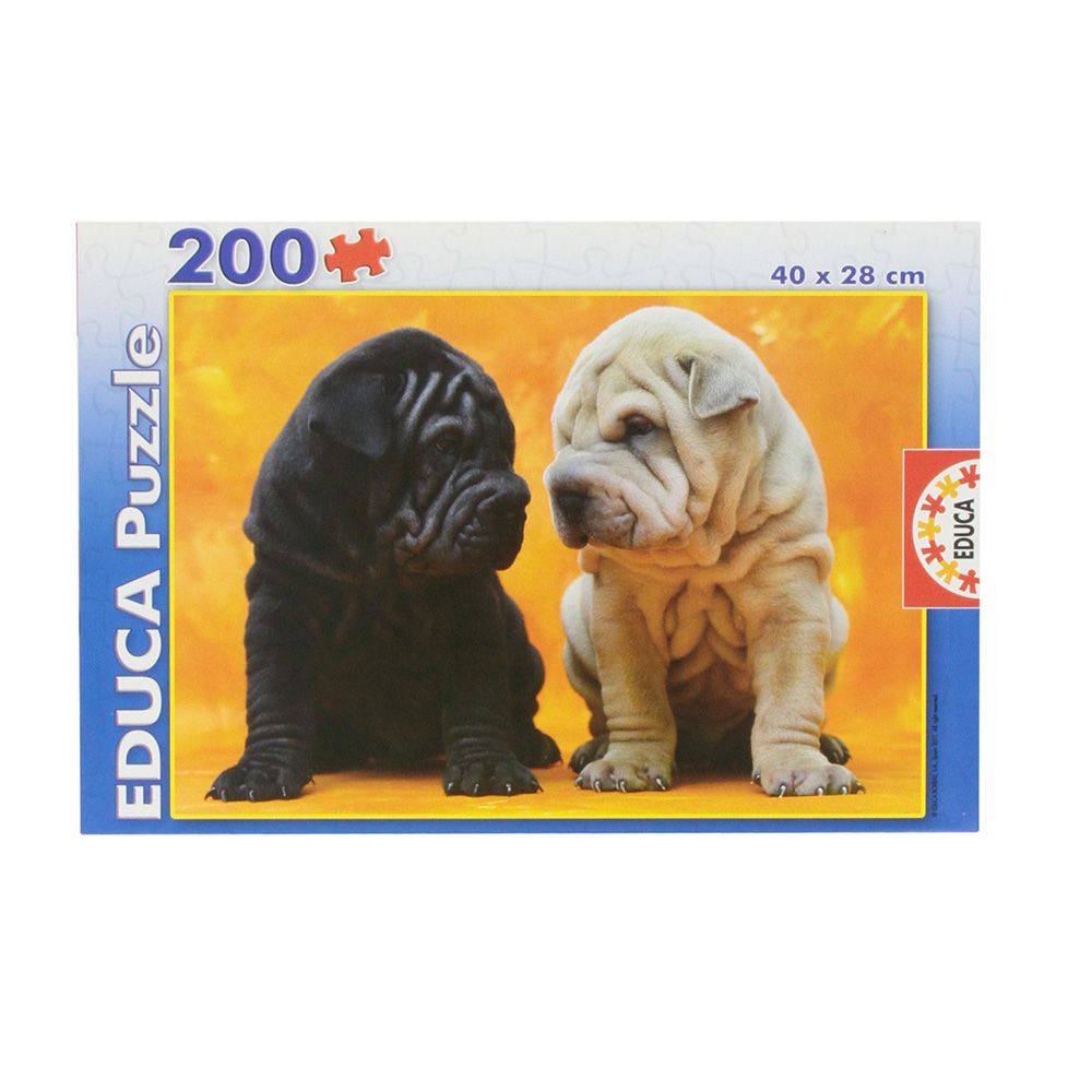 Educa, Кученца, пъзел 200 части