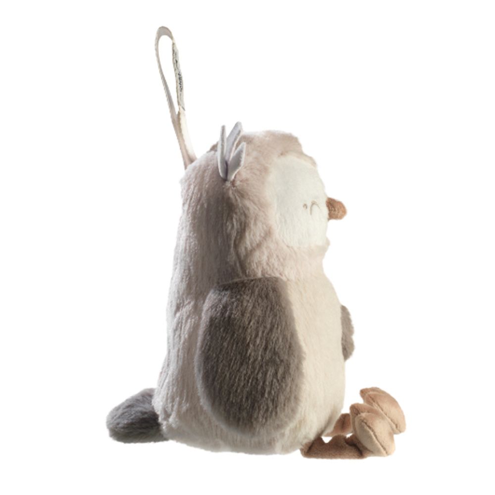 Бухалчето Оли Делукс с БЯЛ ШУМ, бебешка играчка за сън