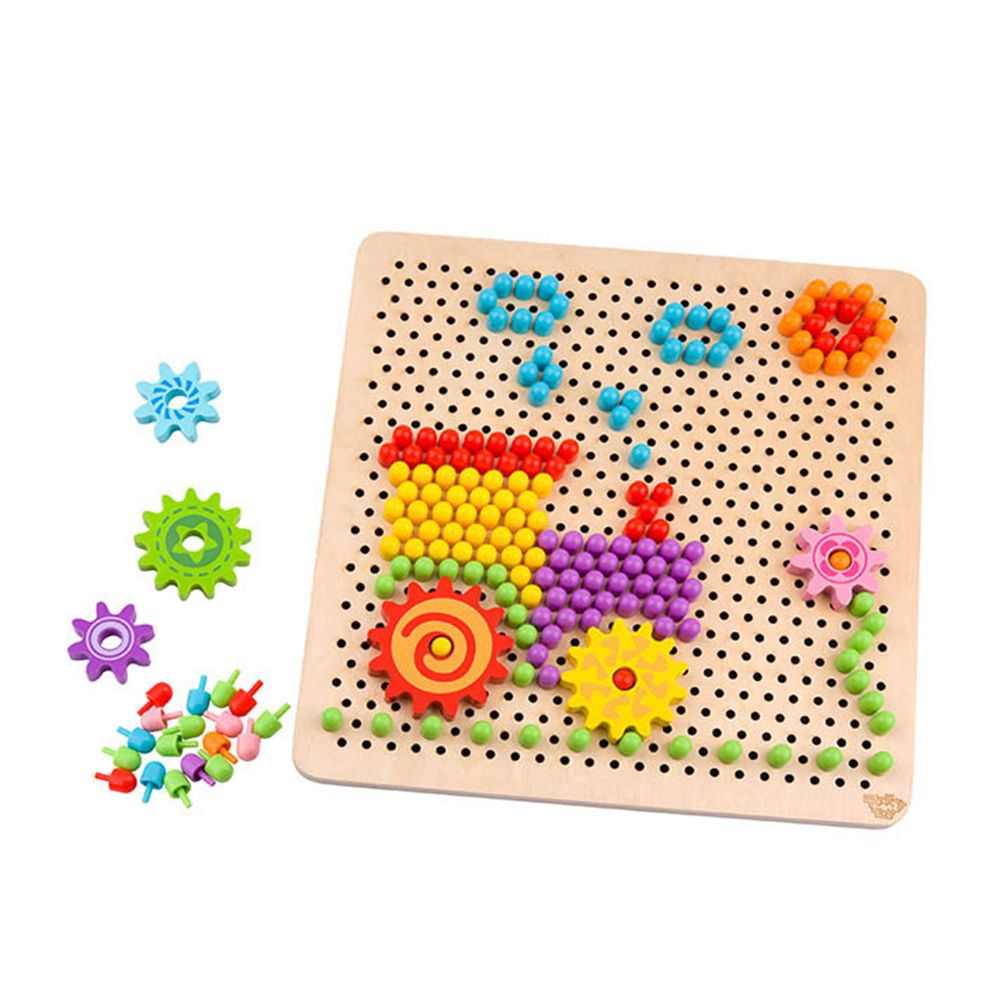 TookyToy, Дървена мозайка със зъбни колела, Влакче