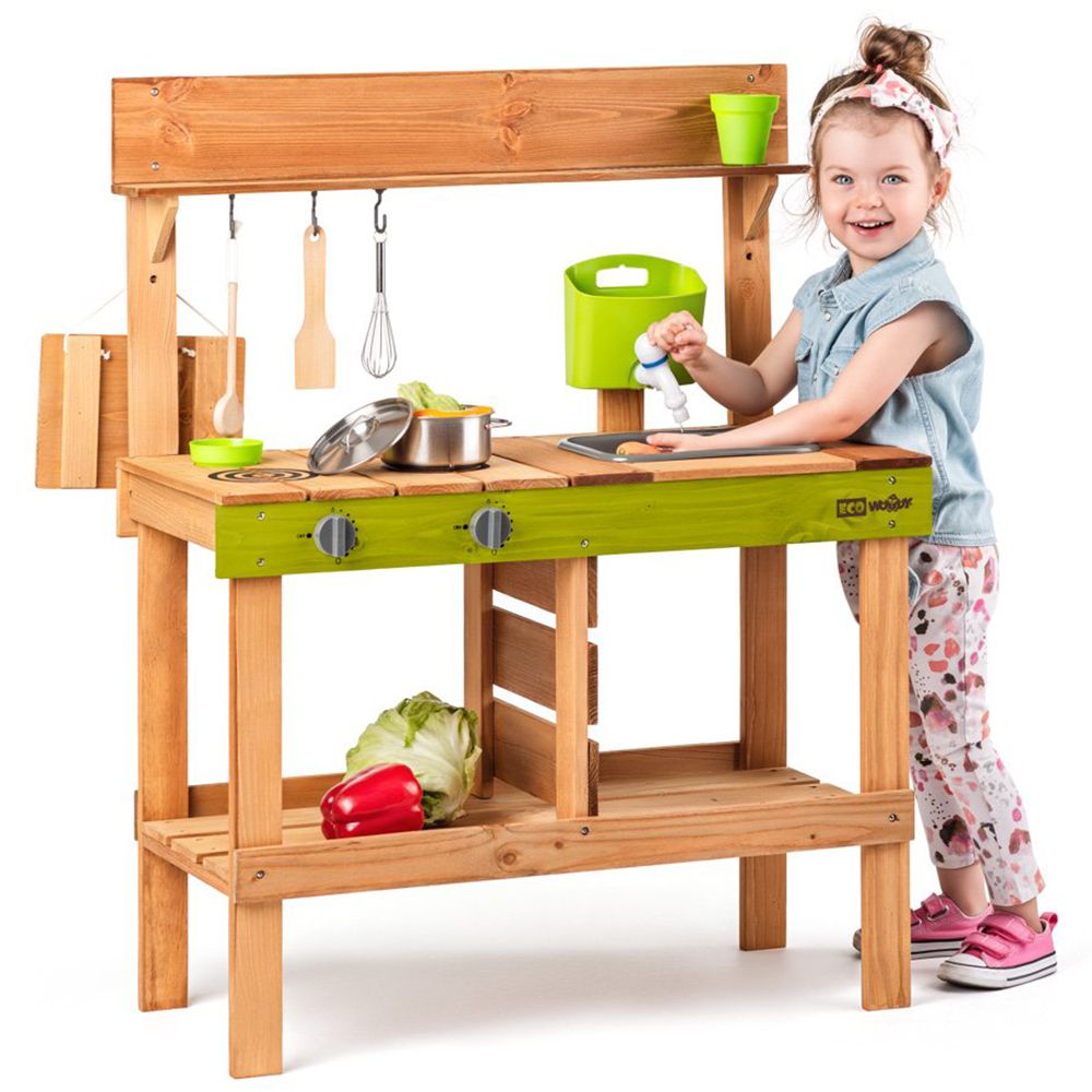 Дървена ЕКО кухня за градината, Розали