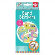 Рисувай с пясък, стикери със животни