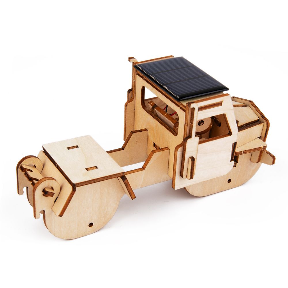 Направи сам, 3Д дървен камион, със соларна батерия