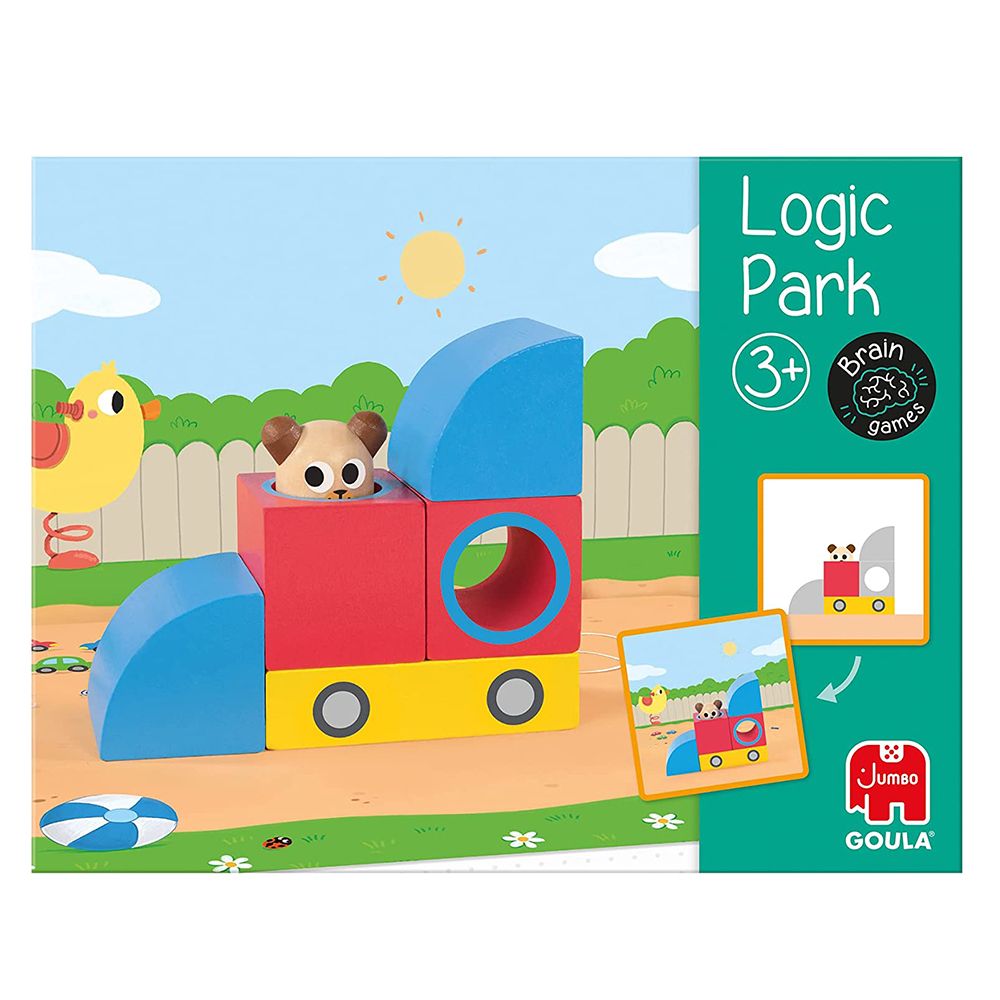 Образователна игра за ориентиране в пространството, Мечо в парка