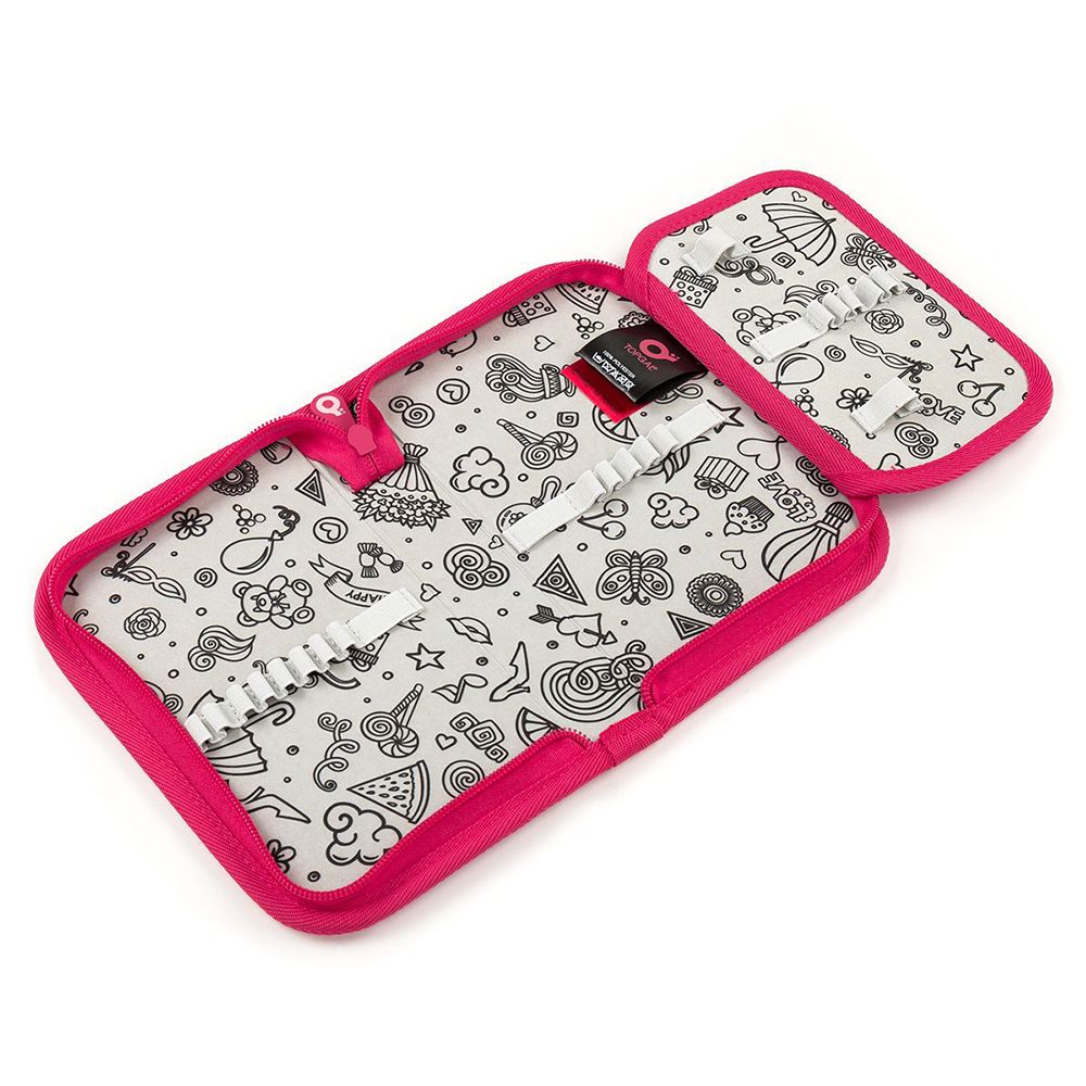 Ученически несесер с един цип, Звездни балончета