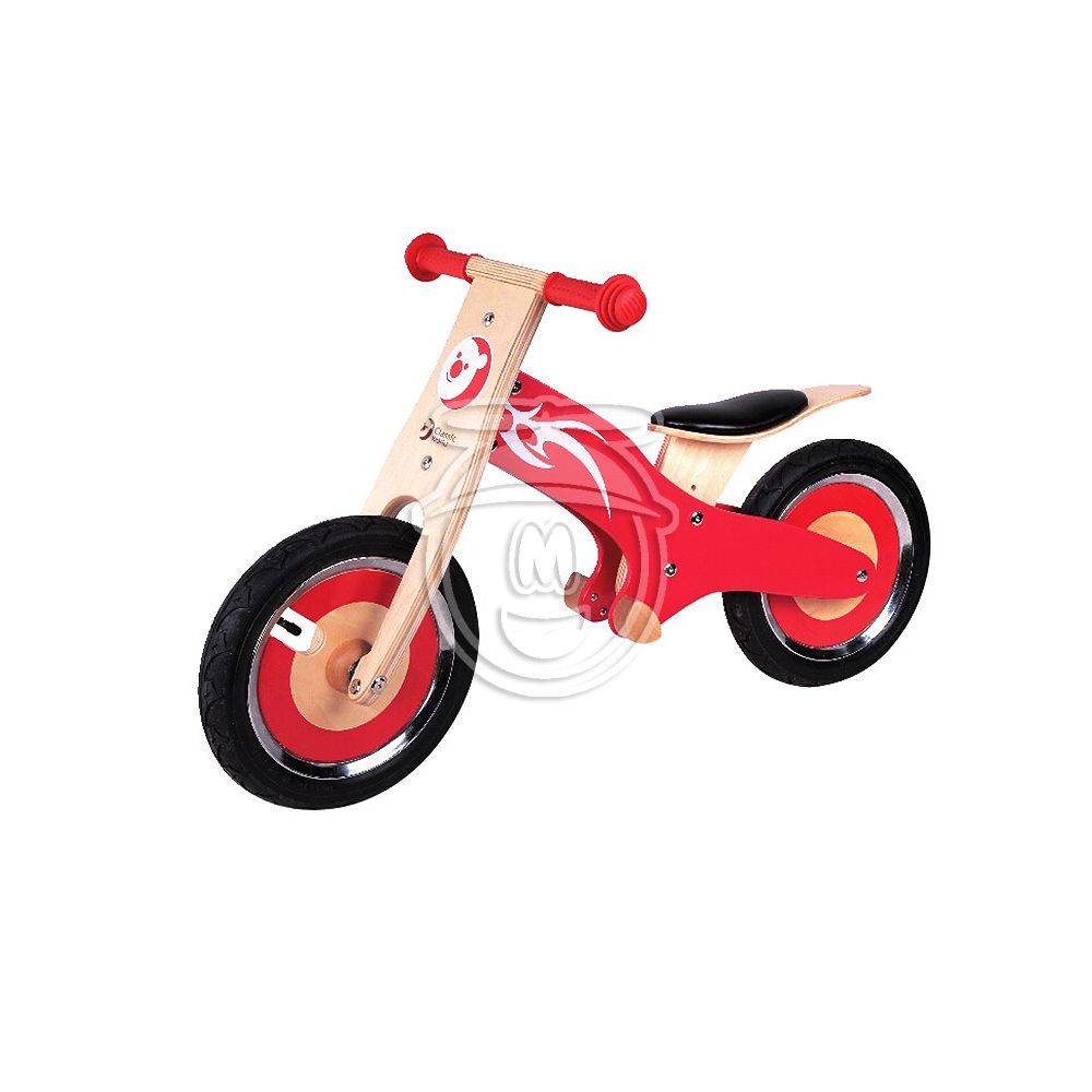 Classic world, Дървено колело за баланс, червено