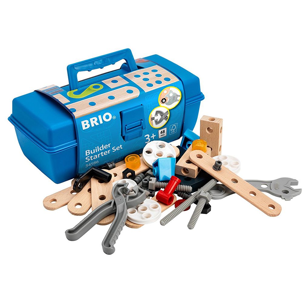 BRIO, Конструктор 48 части, базов комплект в куфарче