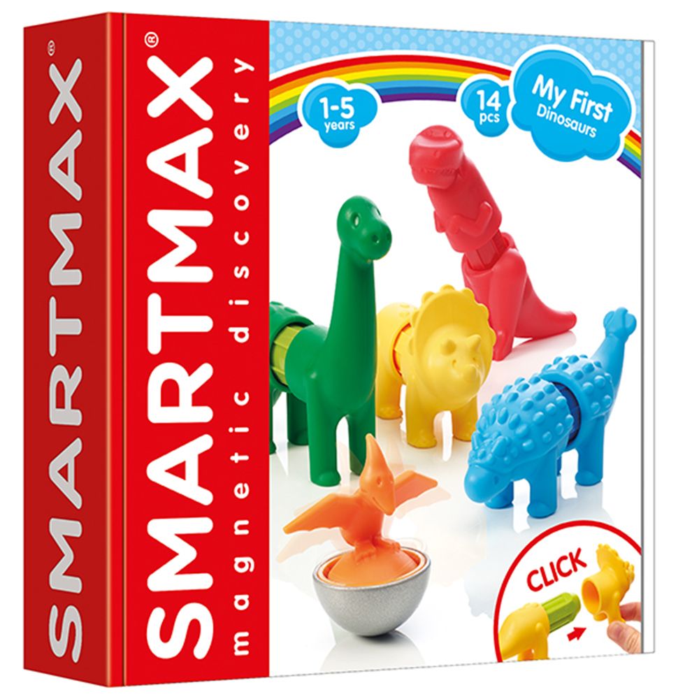 SmartMax, Магнитен конструктор, Моите първи динозаври, Smartgames