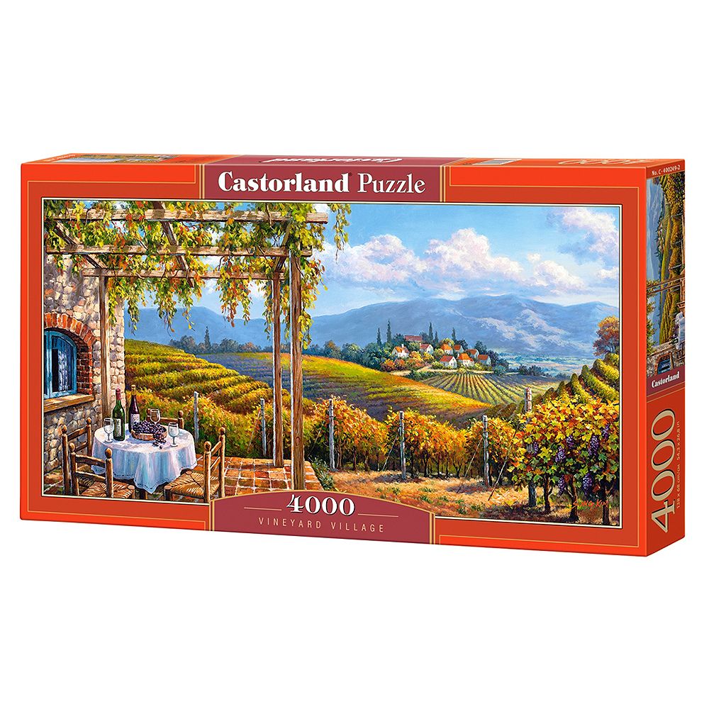 Castorland, Къща сред лозята, пъзел 4000 части