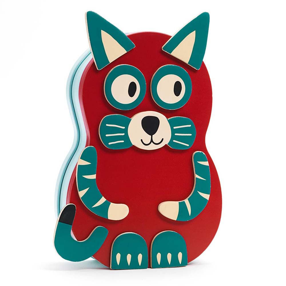 Djeco, Игра с магнити, Направи животинче