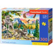 Семейство вълци и орли, пъзел 300 части