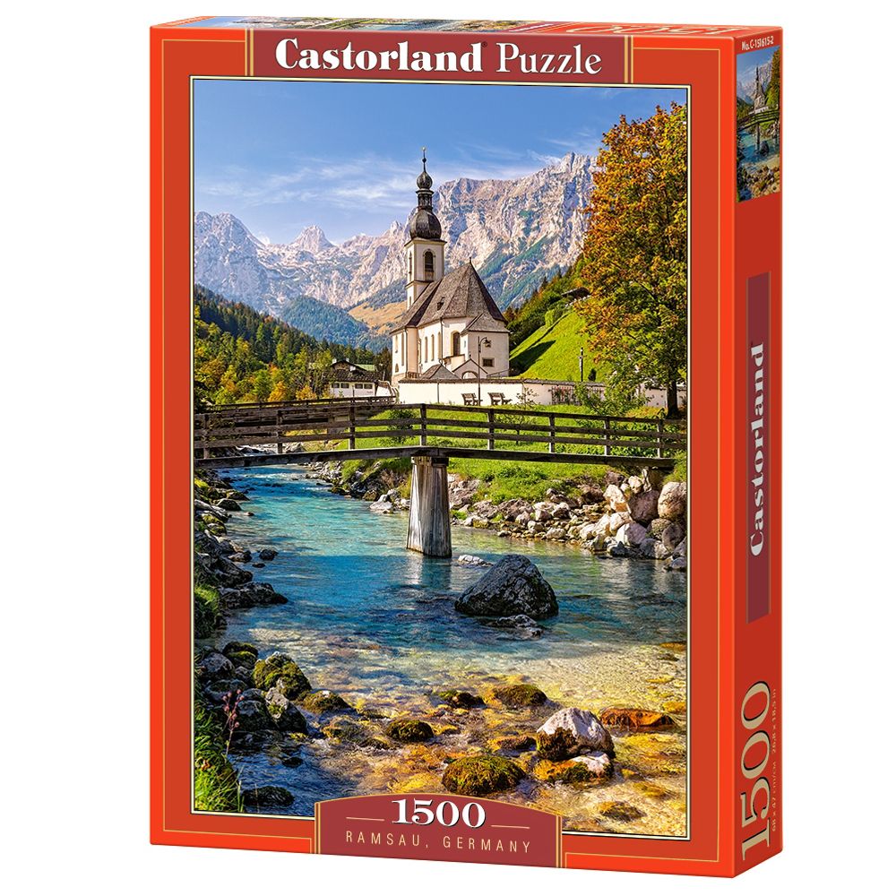 Castorland, Рамсау, Германия, пъзел 1500 части