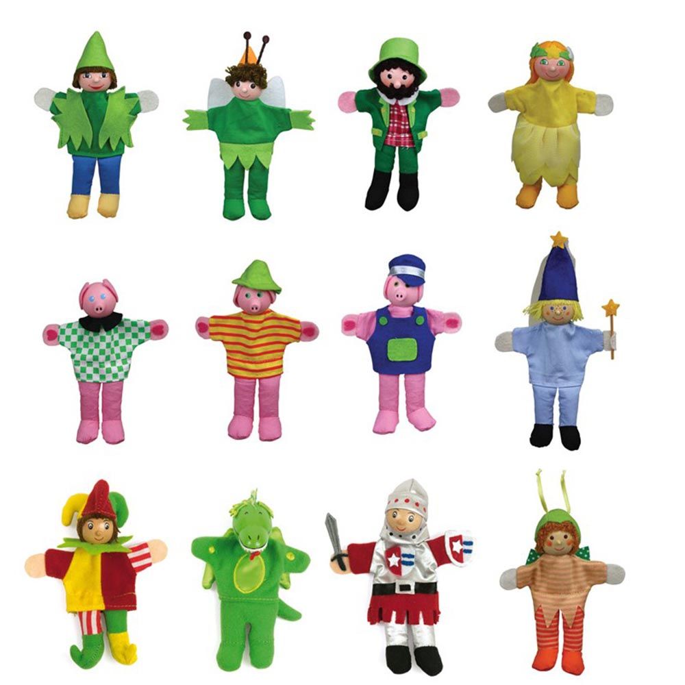 Andreu toys, Кукли за пръсти, Приказни герои II, 12 броя