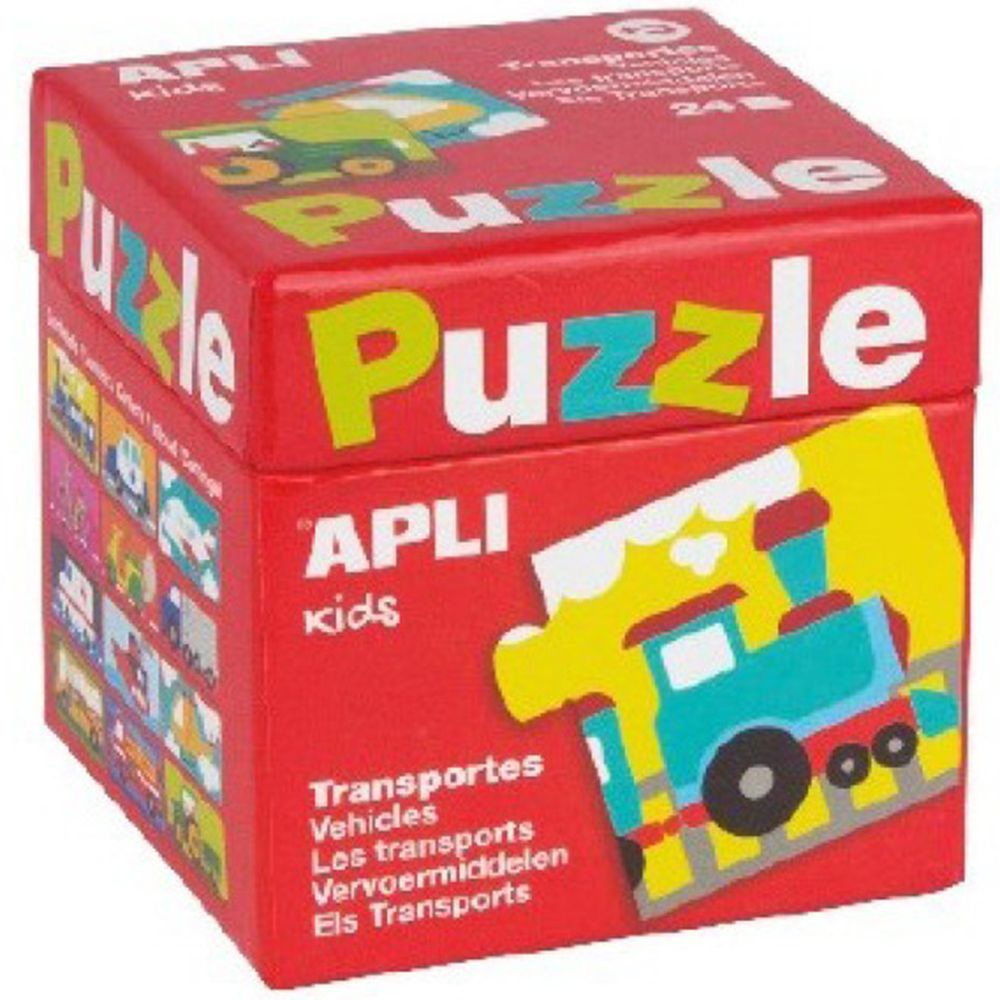 Apli kids, Образователен пъзел, Транспортни средства, 24 елемента
