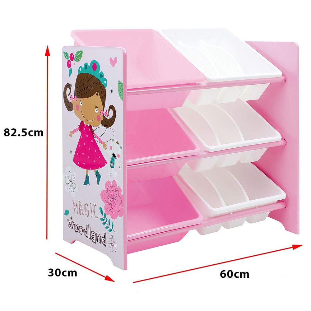 Детски стелаж-органайзер, Принцеса