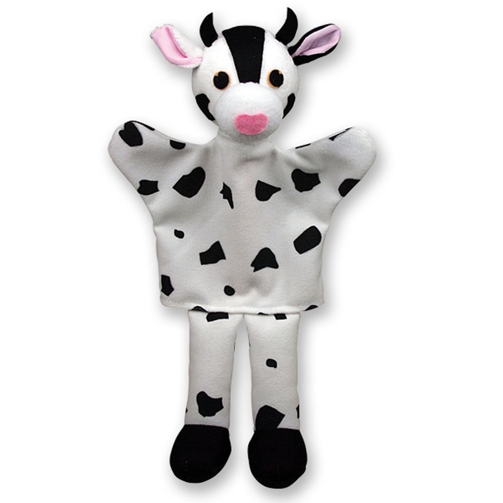 Andreu toys, Кукла за ръка, Бяла крава