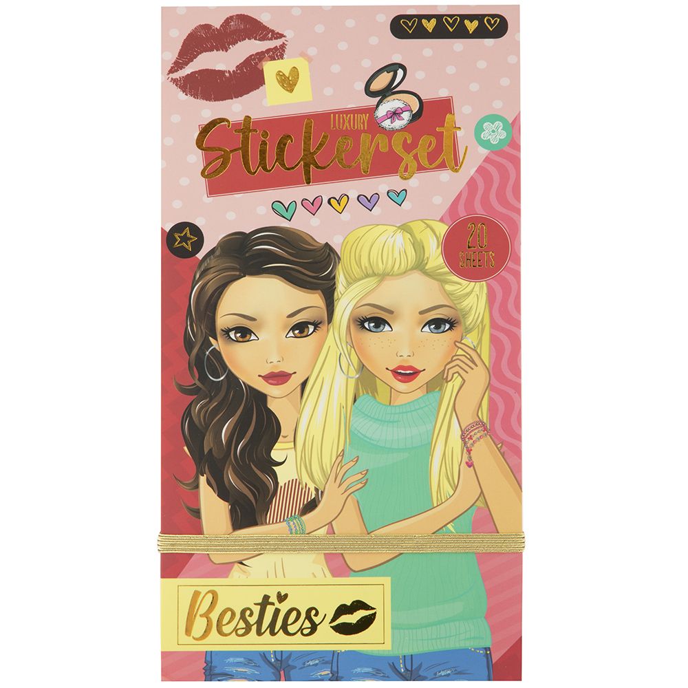 Besties, Луксозна книжка със стикери, Мода