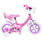 Детски велосипед с помощни колела, Disney Minnie, 12 инча