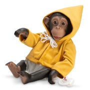 Бебе-маймунка Лола, със жълто палто, 32 см