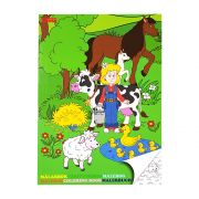 Книжка за оцветяване, Ферма