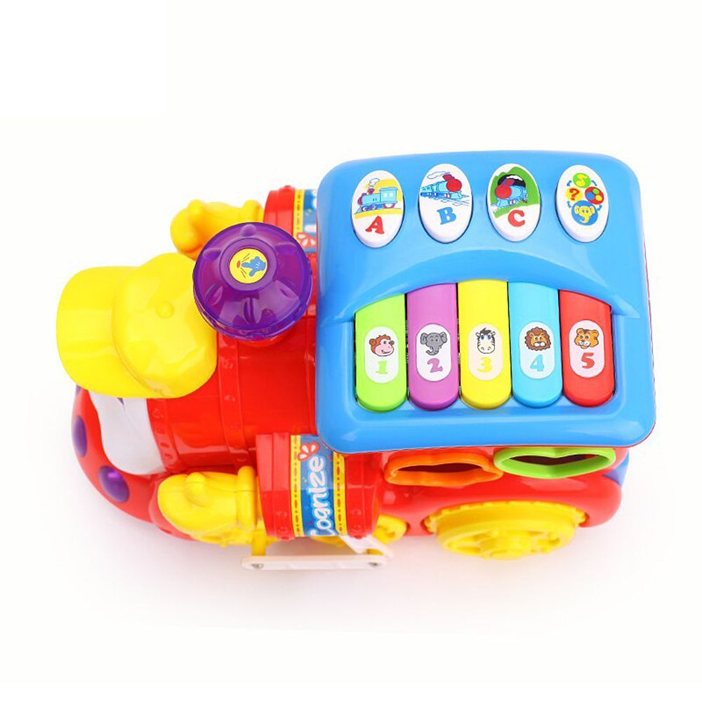 Локомотив, със звук, светлина и обучение