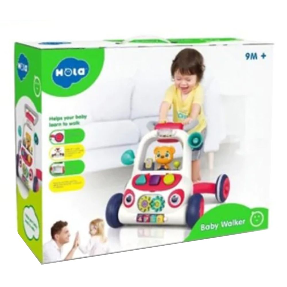 Детска образователна проходилка с музика и светлина, Автомобил