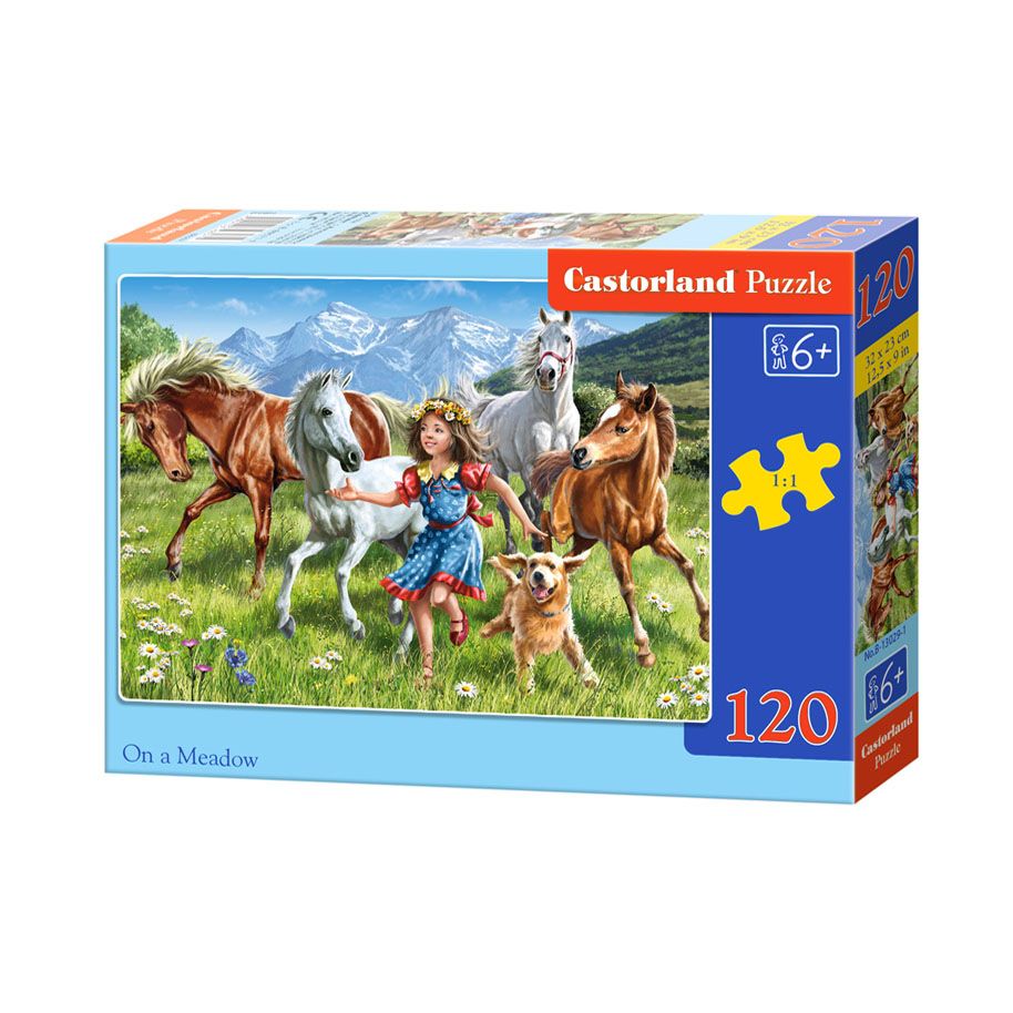 Castorland, На разходка, пъзел 120 части