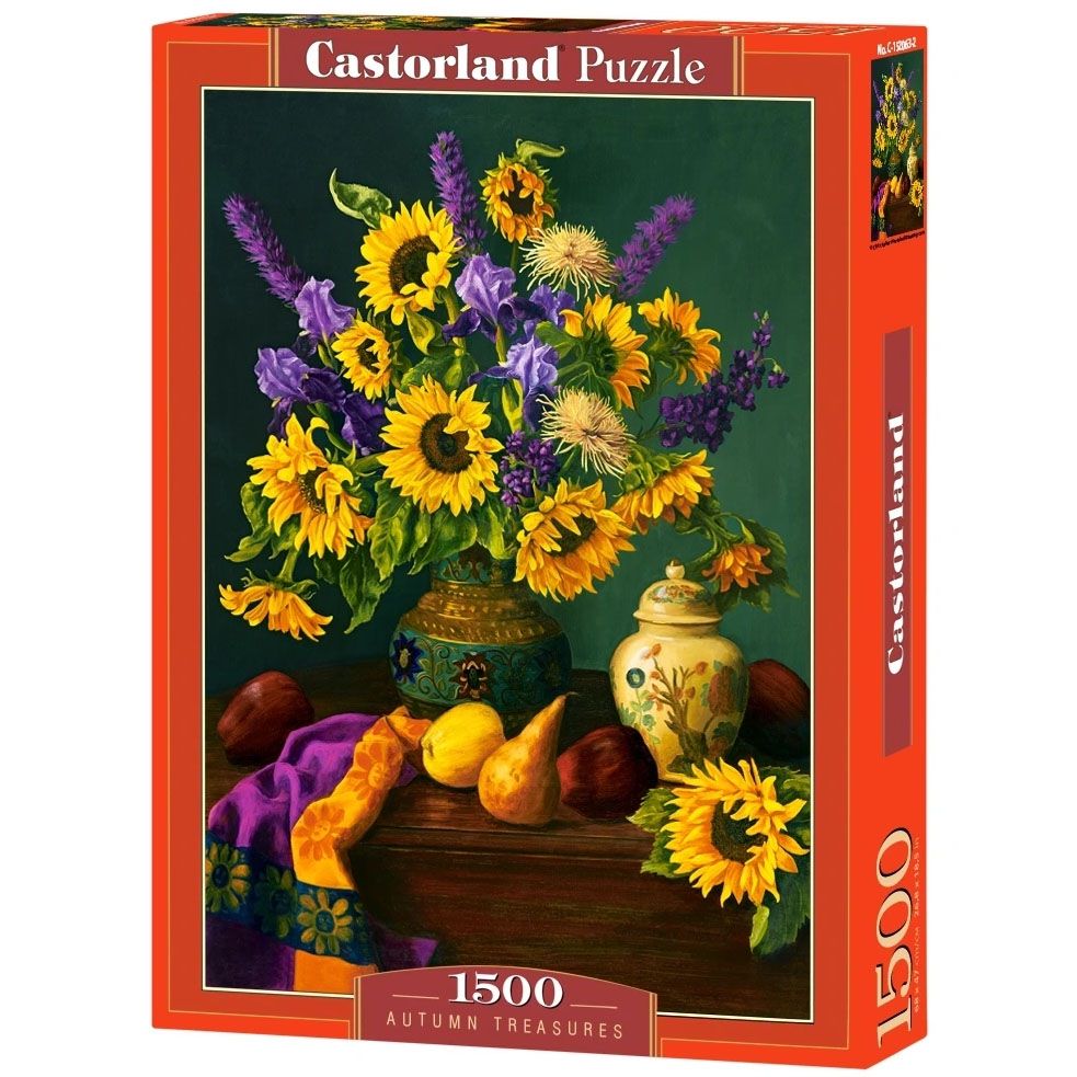 Castorland, Есенни съкровища,  пъзел 1500 части