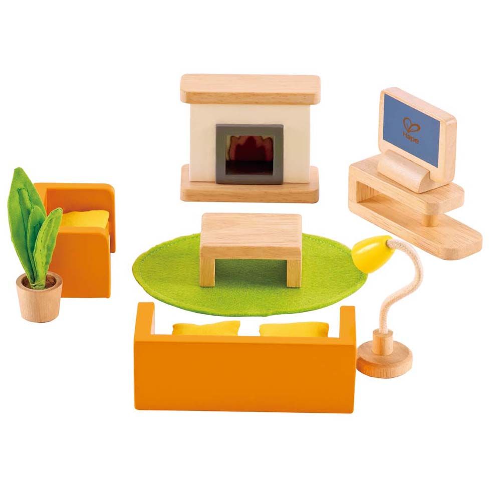 Hape, Мебели за къща за кукли, Всекидневна