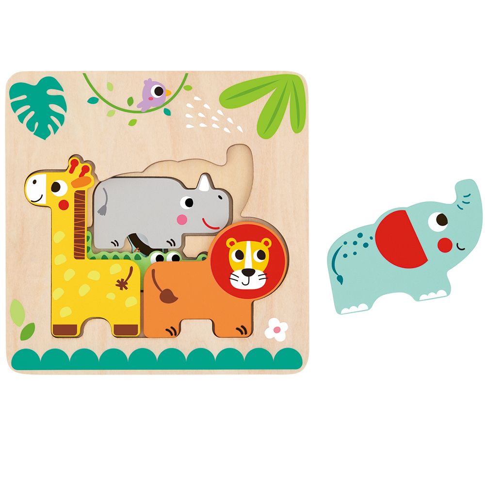 TookyToy, Многослоен пъзел, Животни