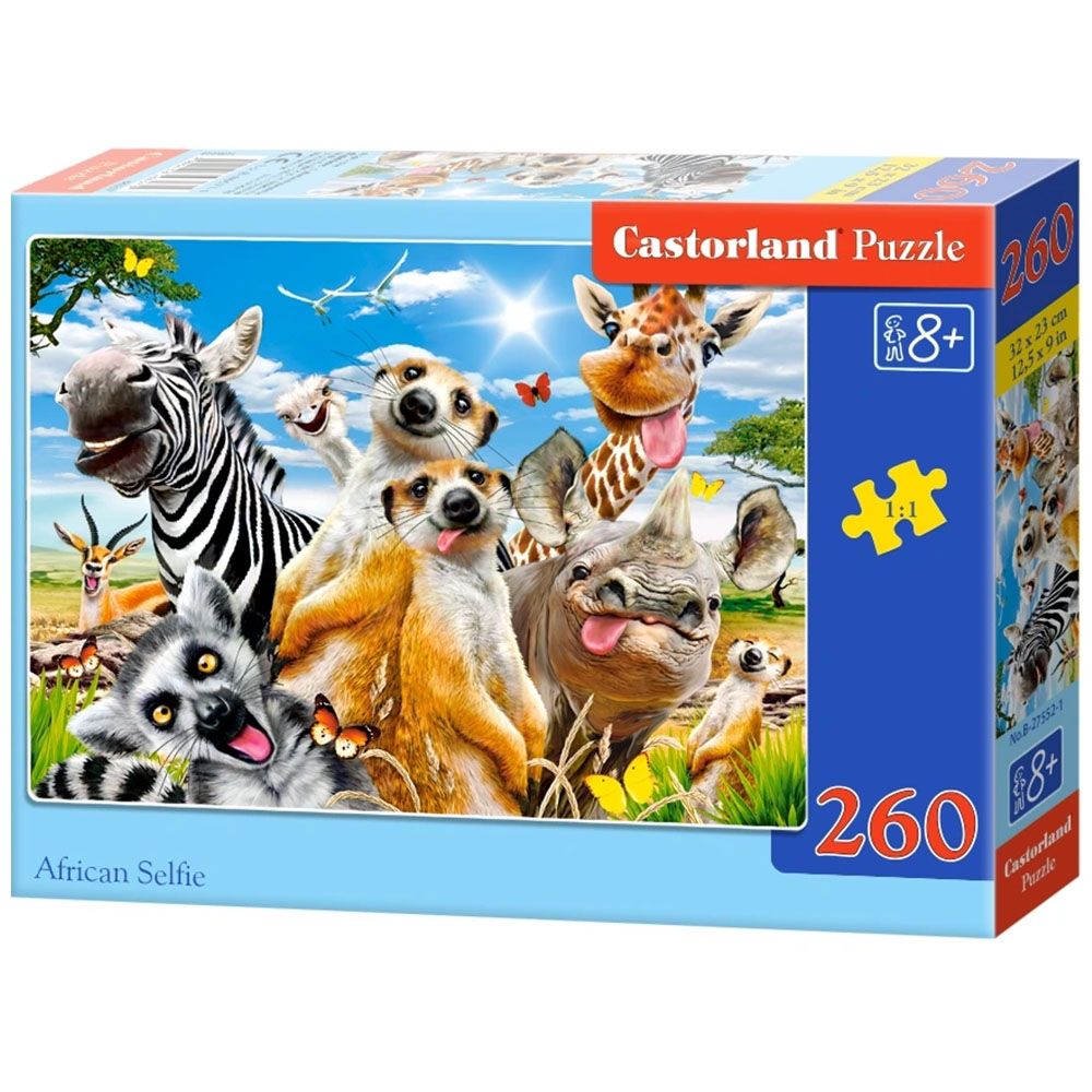 Castorland, Африканско селфи, пъзел 260 части