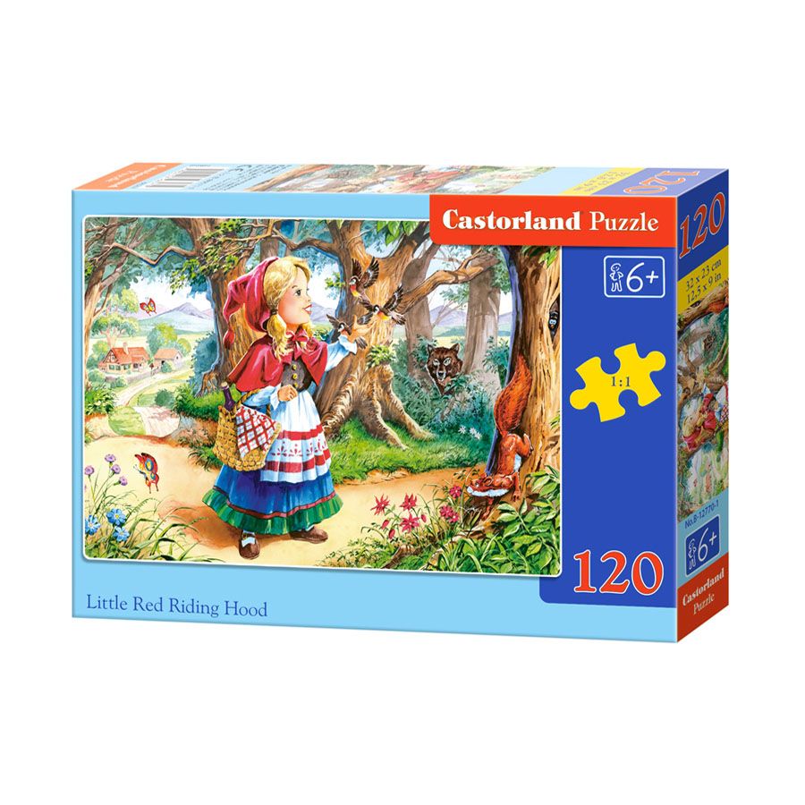 Castorland, Червената шапчица и вълка, пъзел 120 части