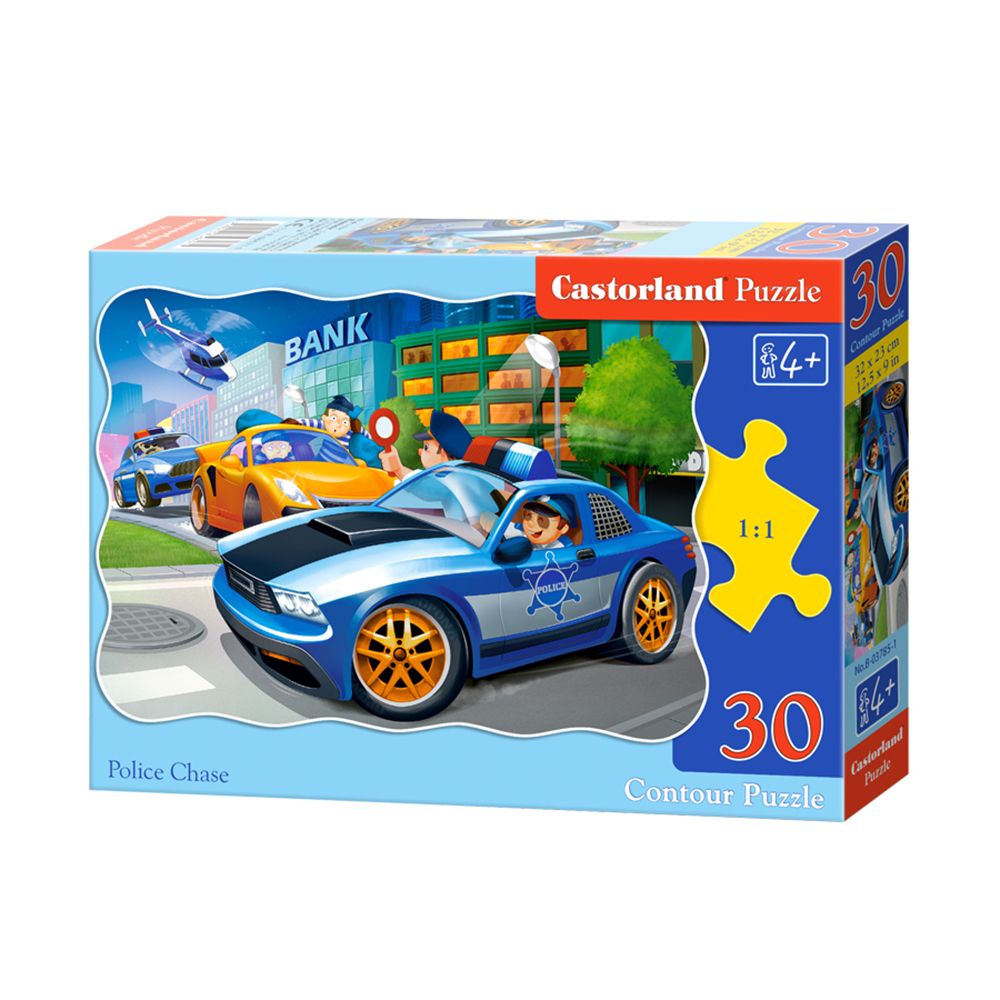 Castorland, Полицейско преследване, пъзел 30 части