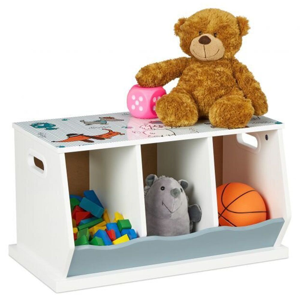 Детски стелаж-органайзер с 3 отделения, Dogo